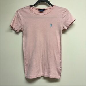 Ralph Lauren Light Pink Cotton Tee